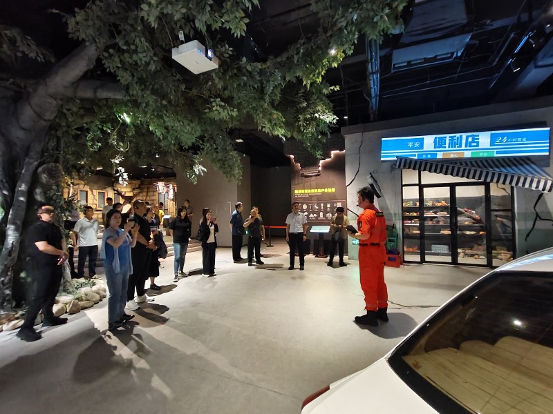 北京市地震局来常开展考察调研